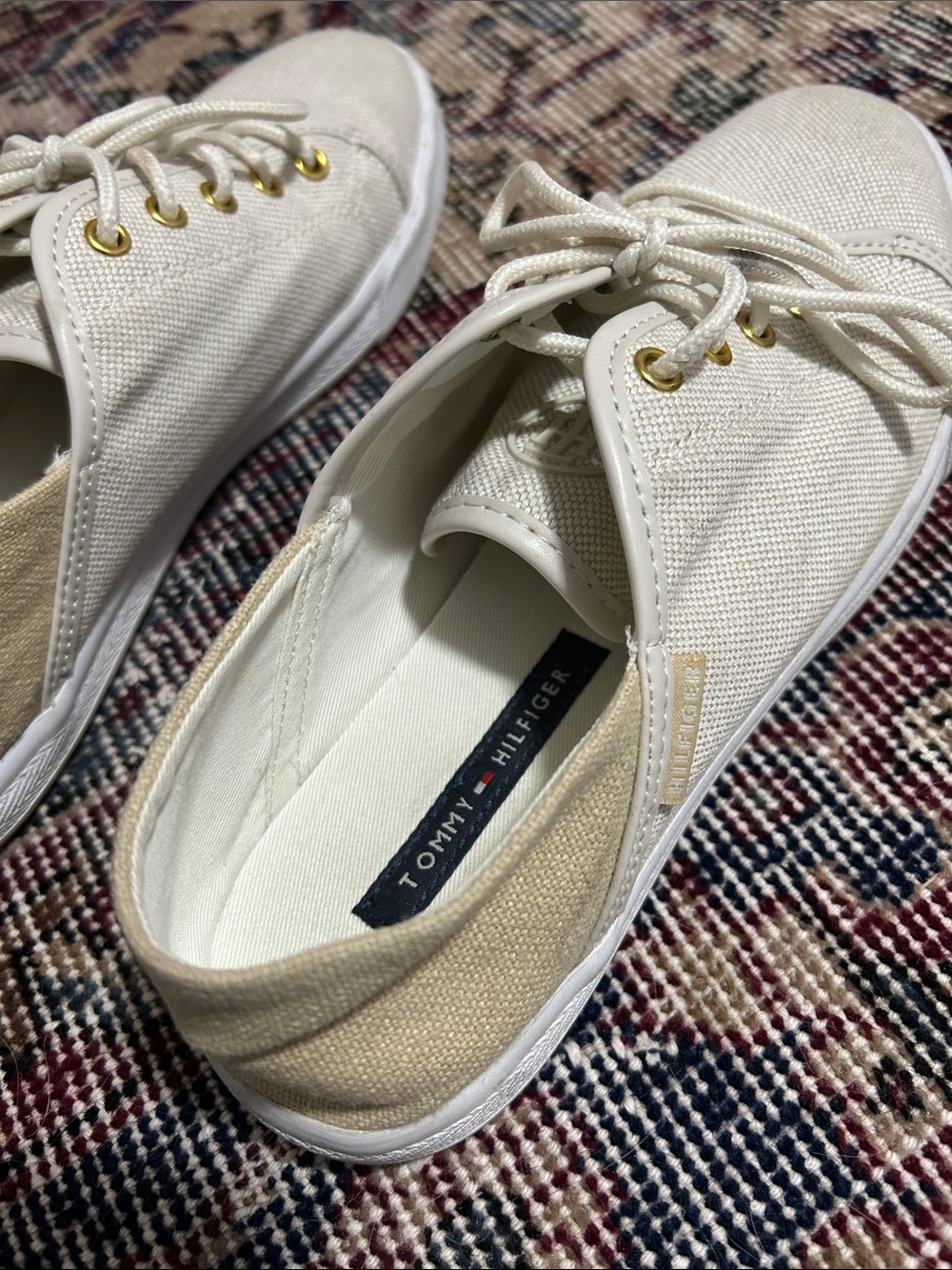 {Tommy Hilfiger} Canvas Sneakers - Picture 4 of 7